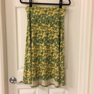 Like New Large Lularoe Azure A-Line Skirt